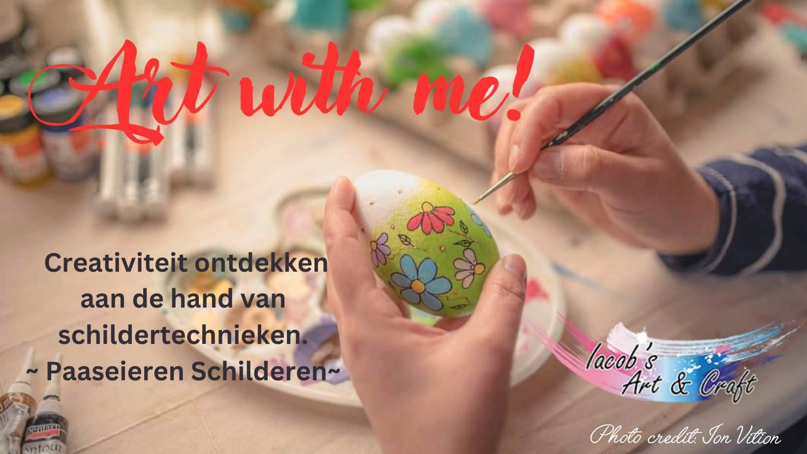 Art with me! – Paaseieren schilderen