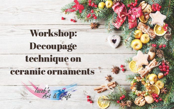 Christmas Ornament – Decoupage