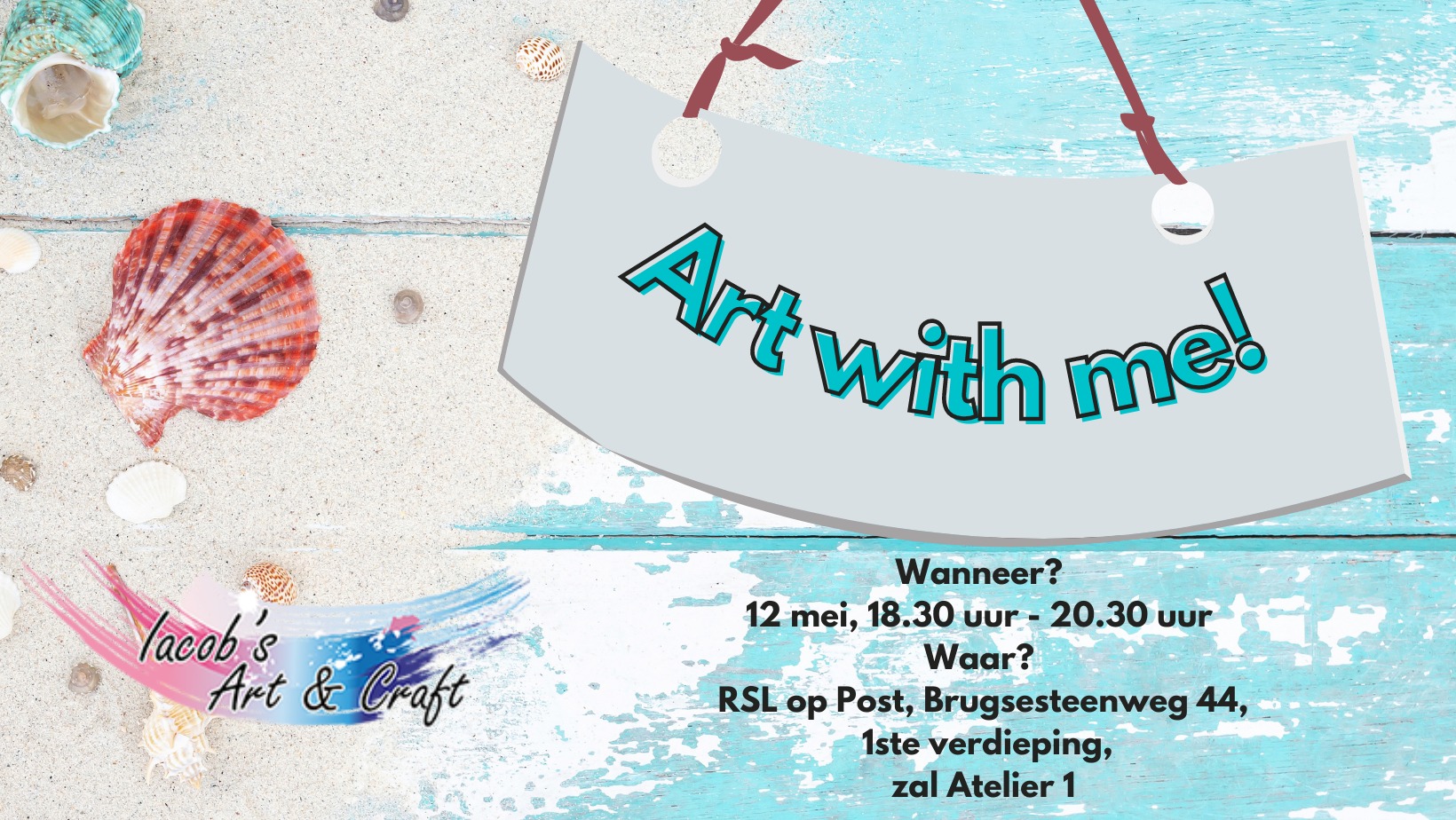 Art with me! – Juwelendoosje versiering