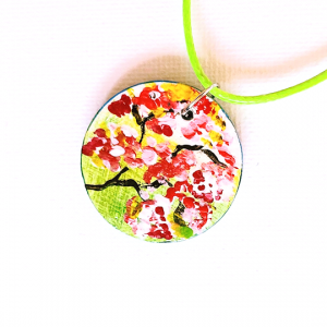 Cherry blossoms necklace