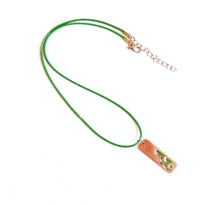 Echinacea necklace
