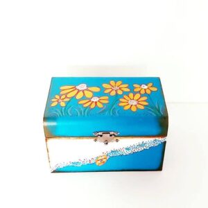 The turquoise gift box